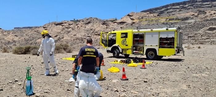 Hallan un cadáver en una cueva de Mogán.