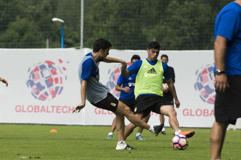 Entrenamiento del Real Oviedo