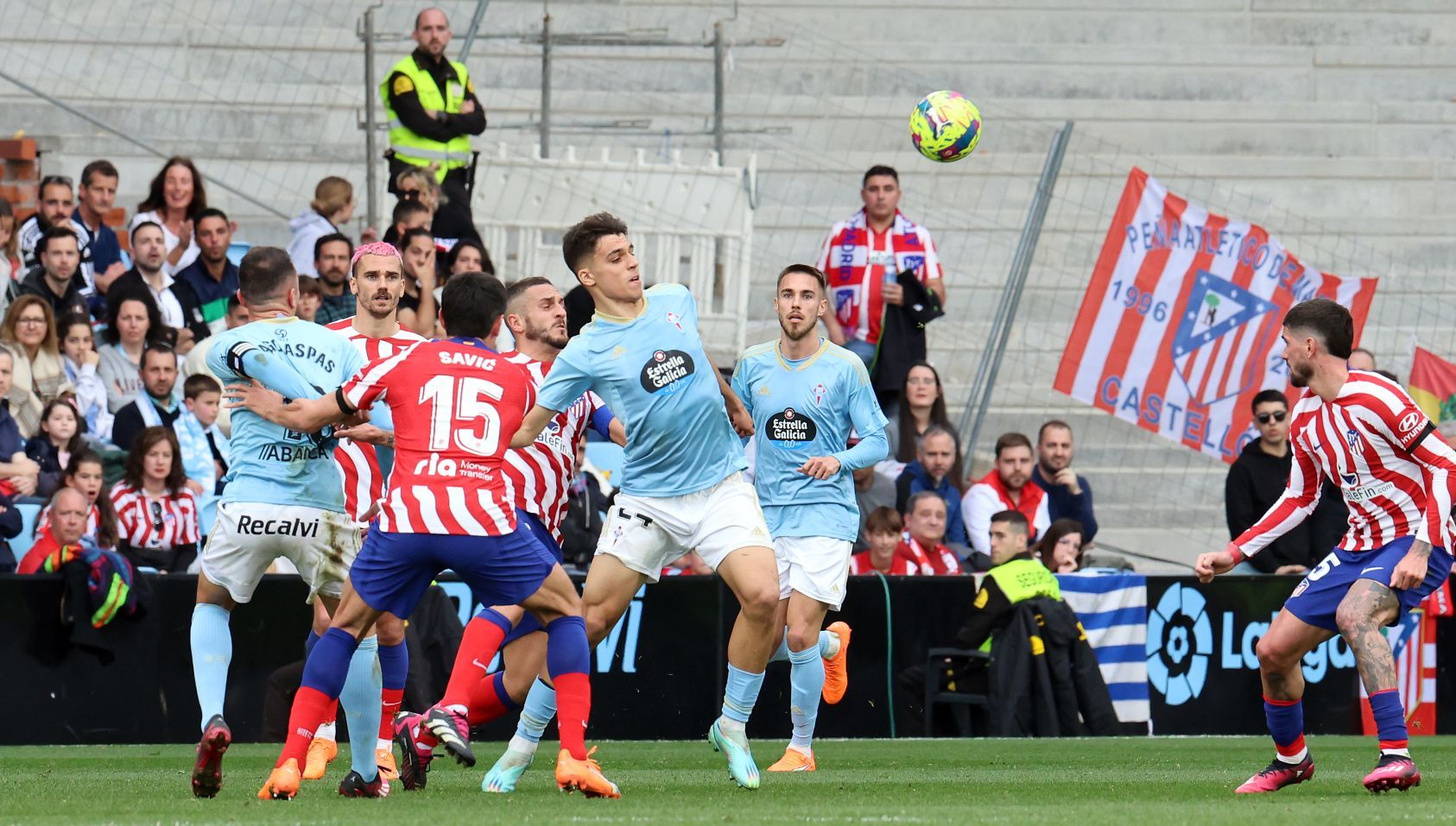 Las mejores imágenes del Celta-Atleti