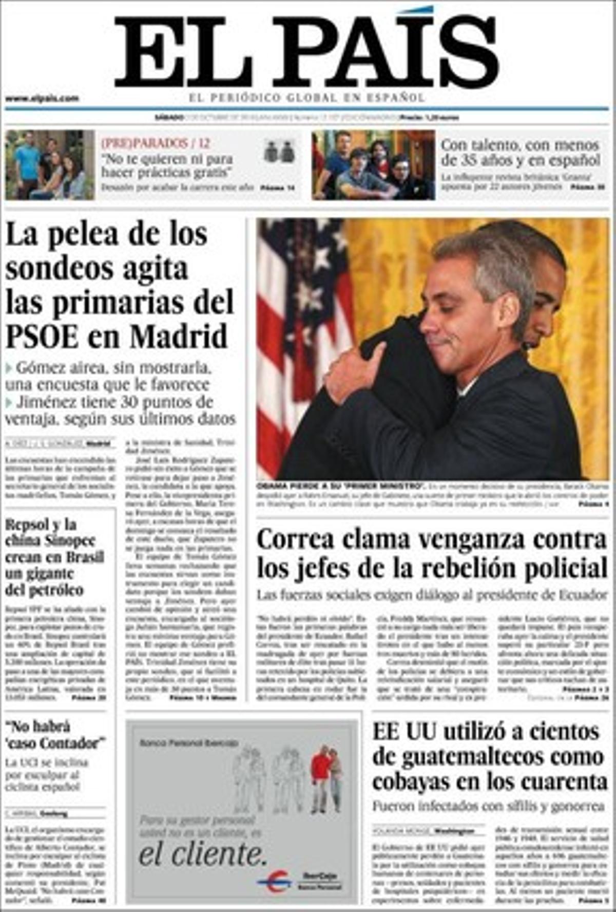 ’El País’, 02/10/2010.