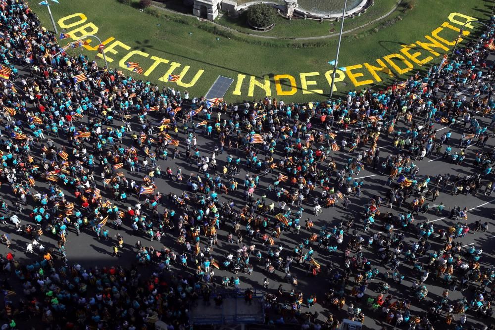 Manifestación de la Diada