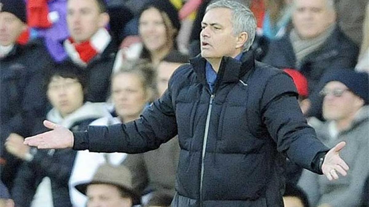 Mourinho expresó su malestar tras el choque ante el Southampton