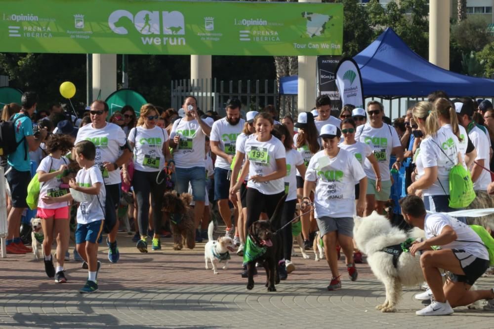 El Parque Huelin ha acogido la primera edición de un evento destinado a las mascotas y a sus dueños, con carreras en diversas categorías, actividades gratuitas y numerosos stands