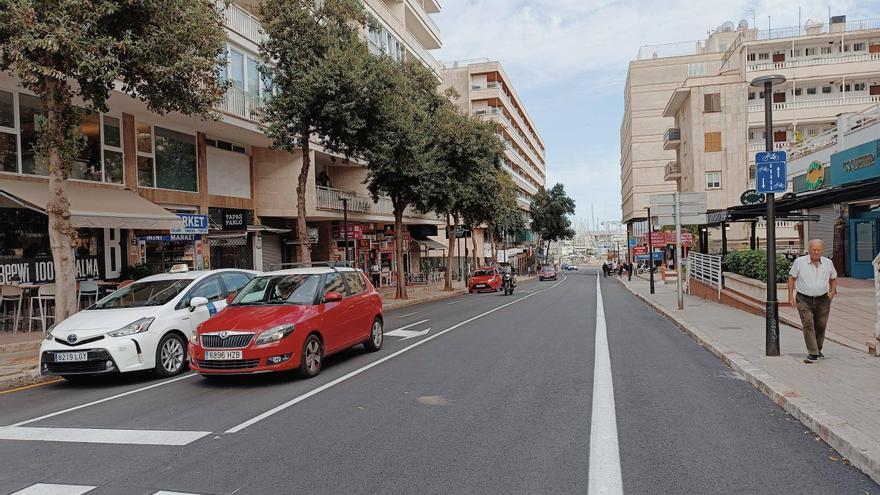 Restablecen la configuración original del tráfico en las calles Monsenyor Palmer y de la Pedrera con el nuevo Passeig Marítim