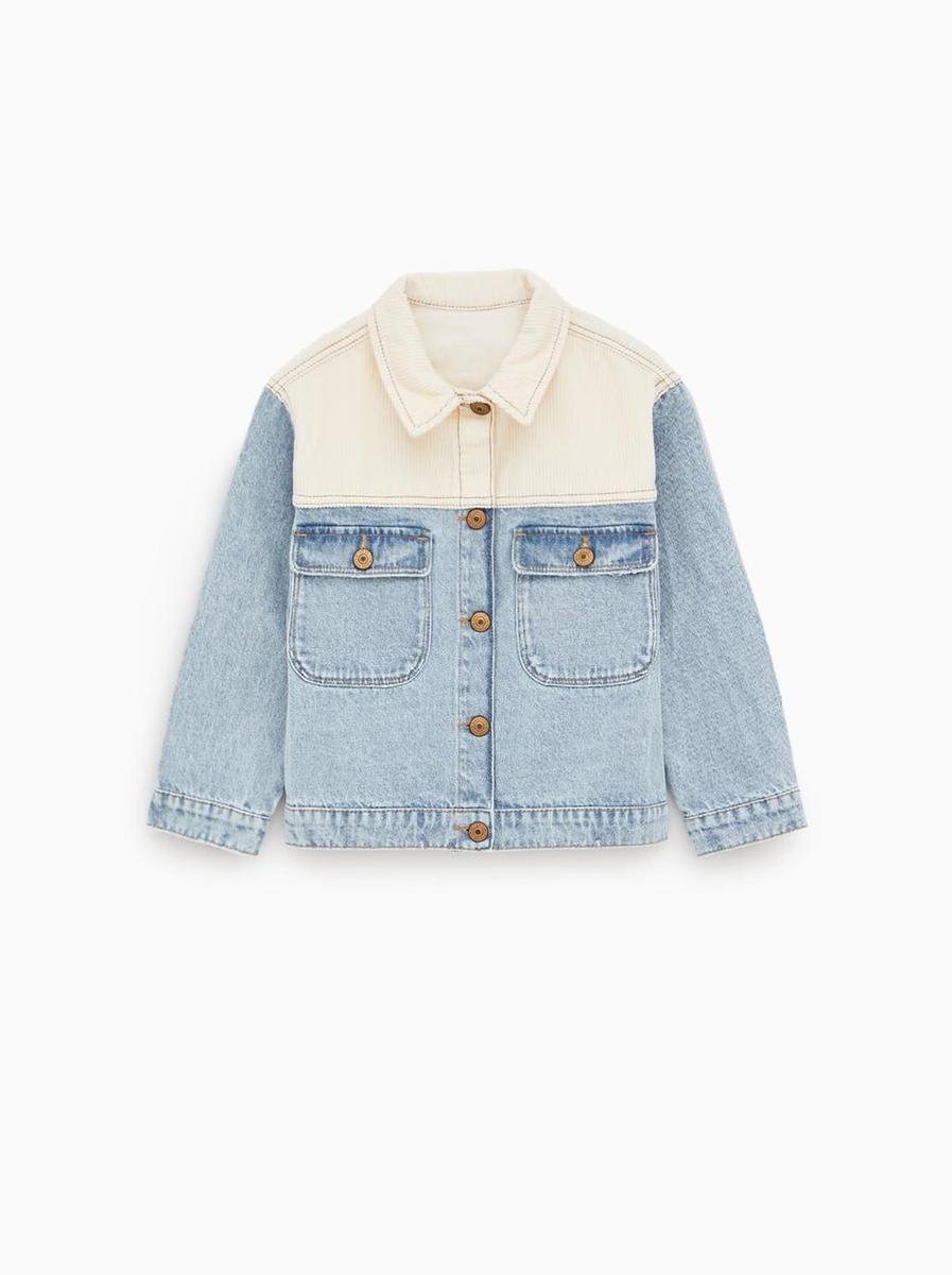 Chaqueta combinada de Zara Kids