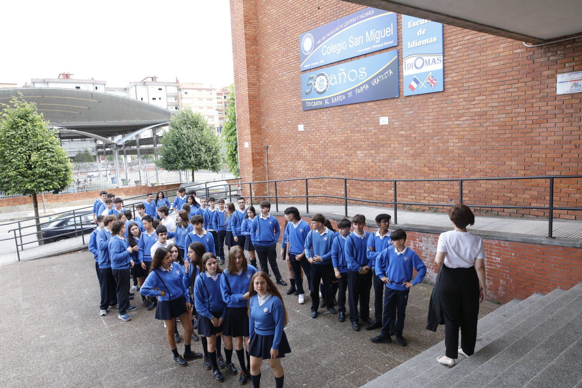 Los centros educativos gijoneses, de graduación