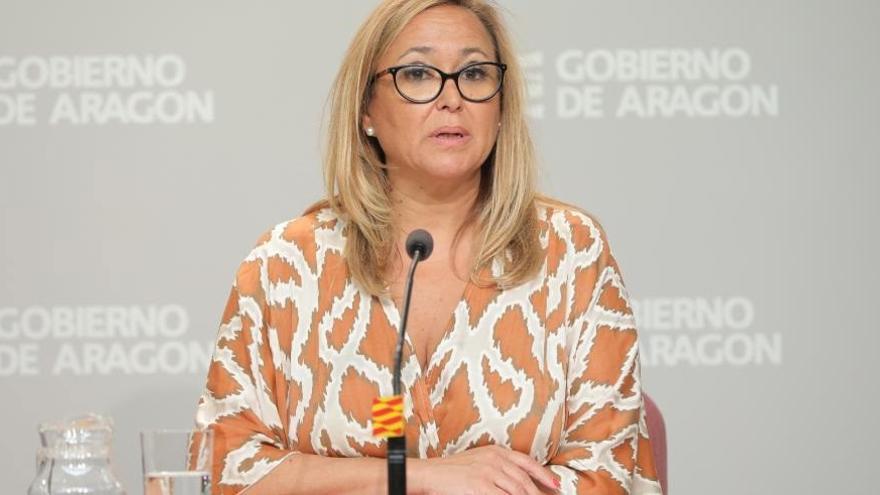 Mayte Pérez, consejera de Presidencia del Gobierno de Aragón en funciones.