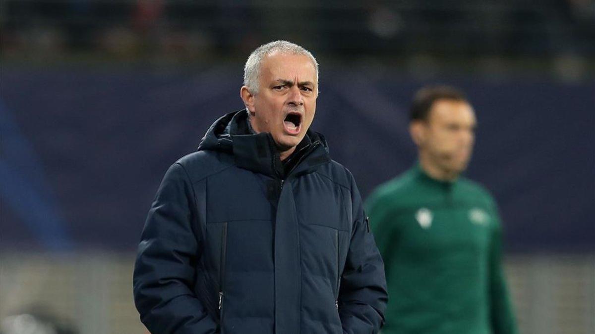 José Mourinho, entrenador del Tottenham