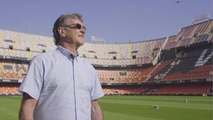 Kempes, con una mirada nostálgica sobre Mestalla