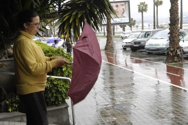 Lluvia en Gran Canaria, 5-6 de abril