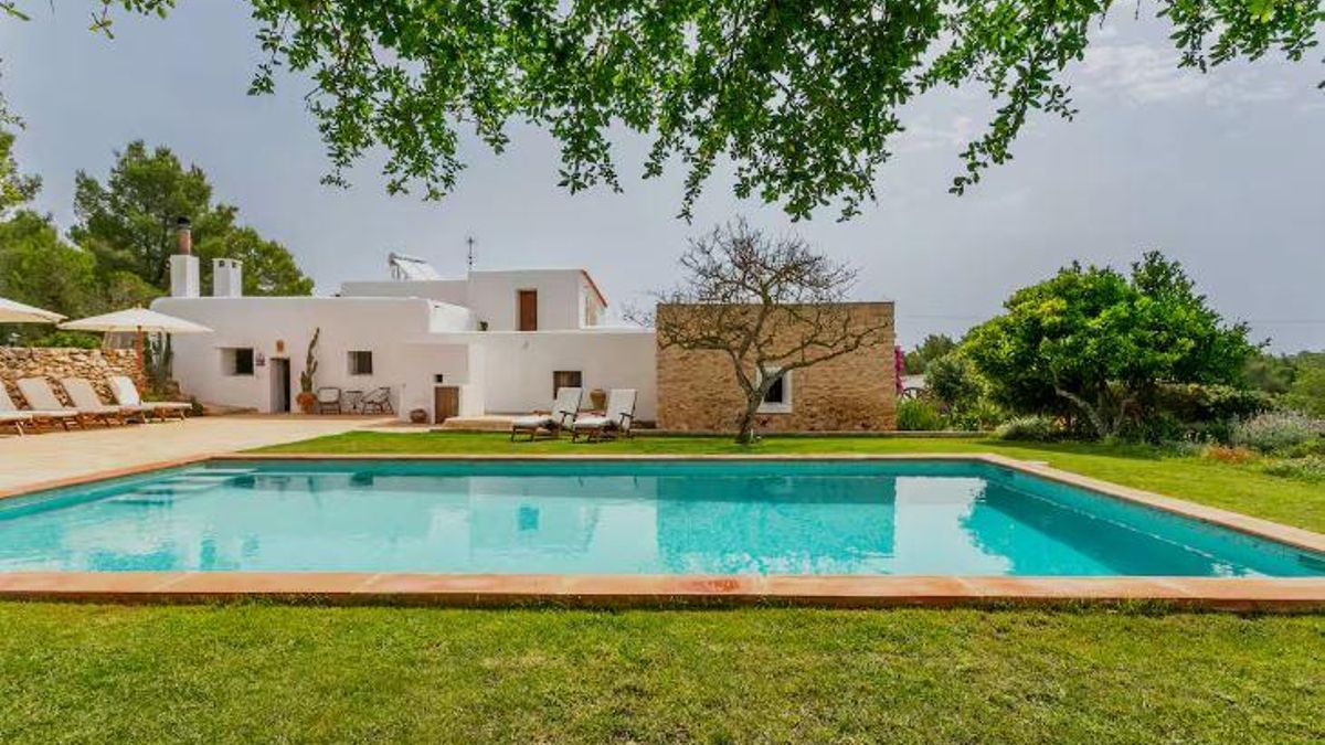 La casa era antiguamente una finca agrícola