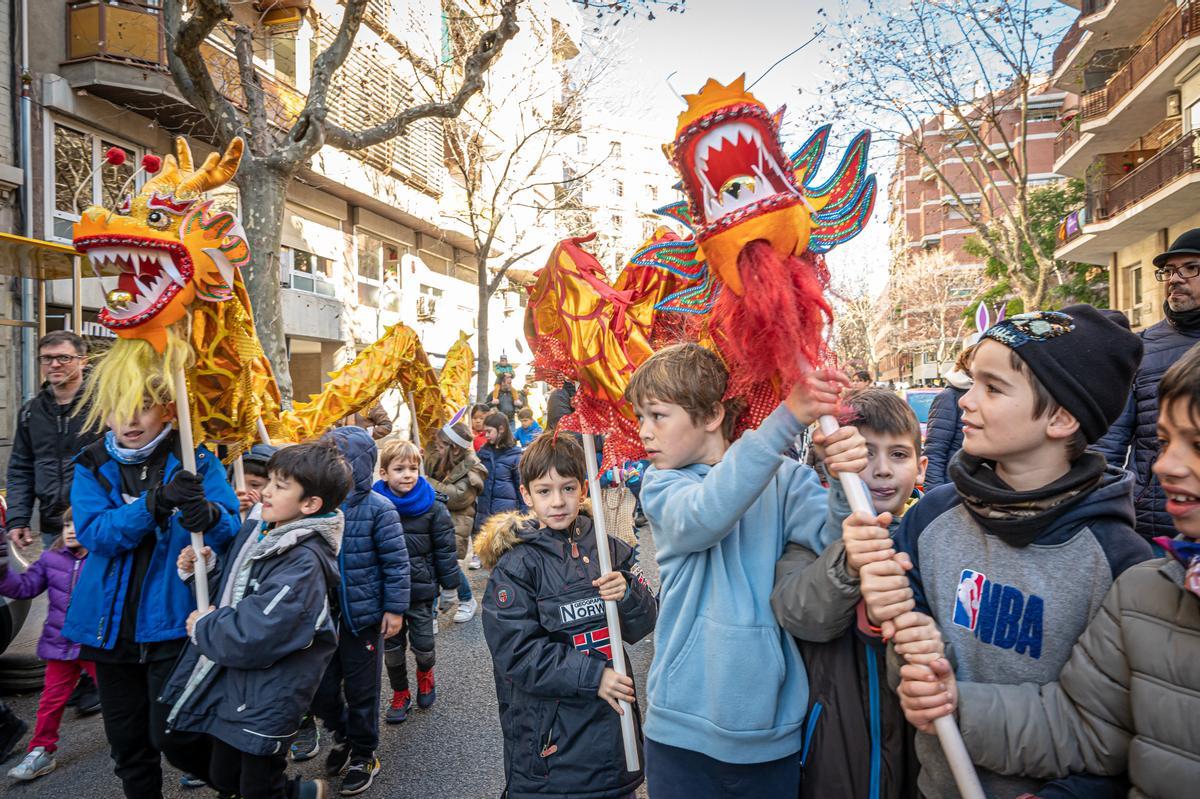 Barcelona celebra el Año Nuevo Chino