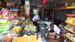 Las lluvias torrenciales dejan rescates, achiques de agua y más de 100 litros en Cartagena