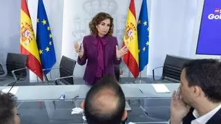 María Jesús Montero preside la reunión del Consejo de Ministros ante la ausencia de Sánchez