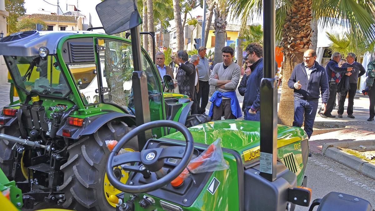 Feria agrícola de Guadassuar, en una imagen de archivo.