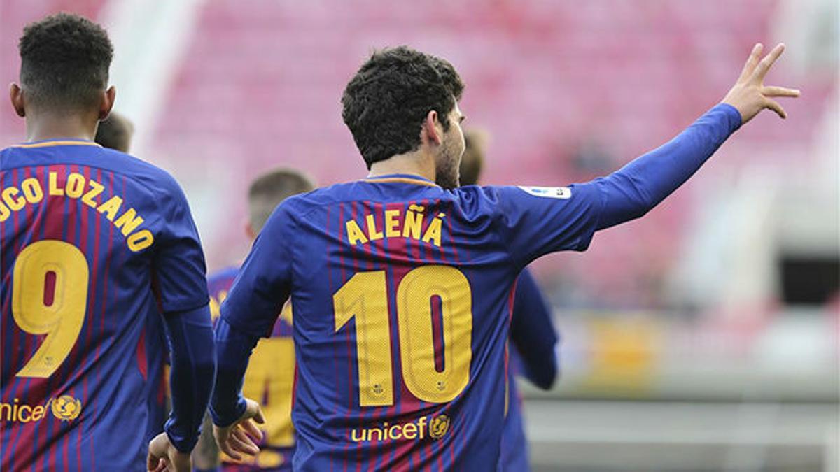 LALIGA 123 | Barcelona B - Granada: (3-0): El golazo de Aleñá ante el Granada