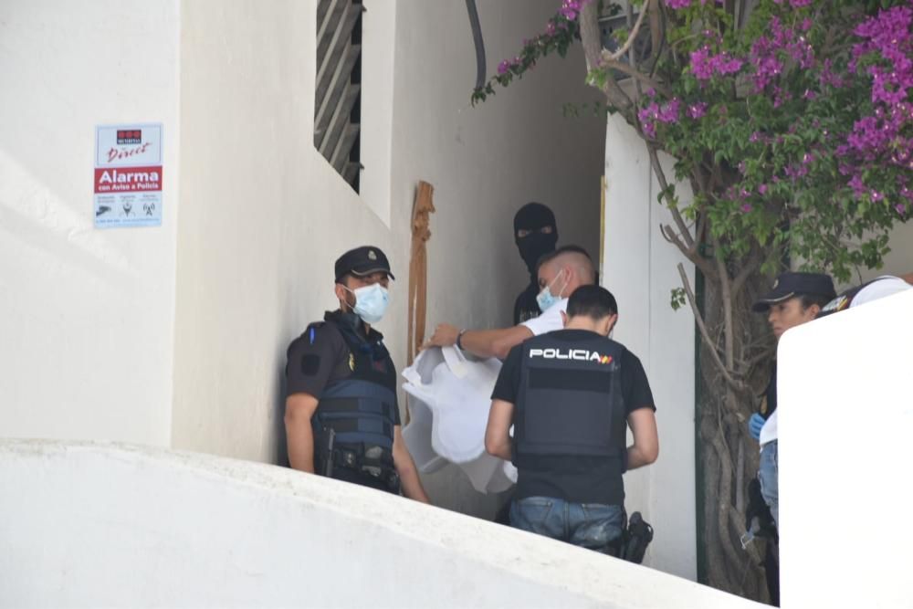 Operación policial en Ibiza contra el tráfico de drogas