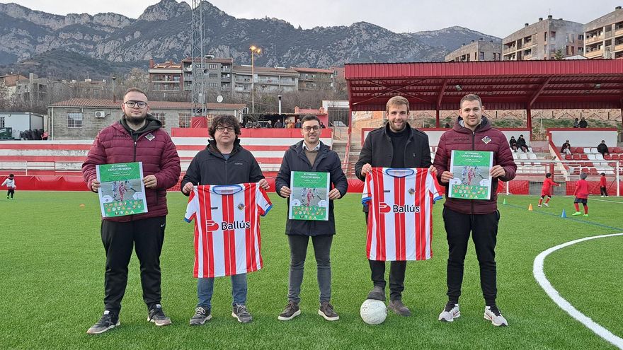 El Torneig Ciutat de Berga oferirà diumenge un gran cartell de vint d’equips benjamins de futbol
