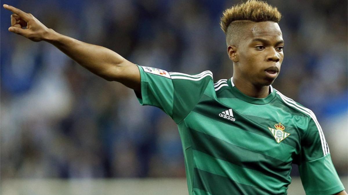 Charly Musonda, extremo del Real Betis