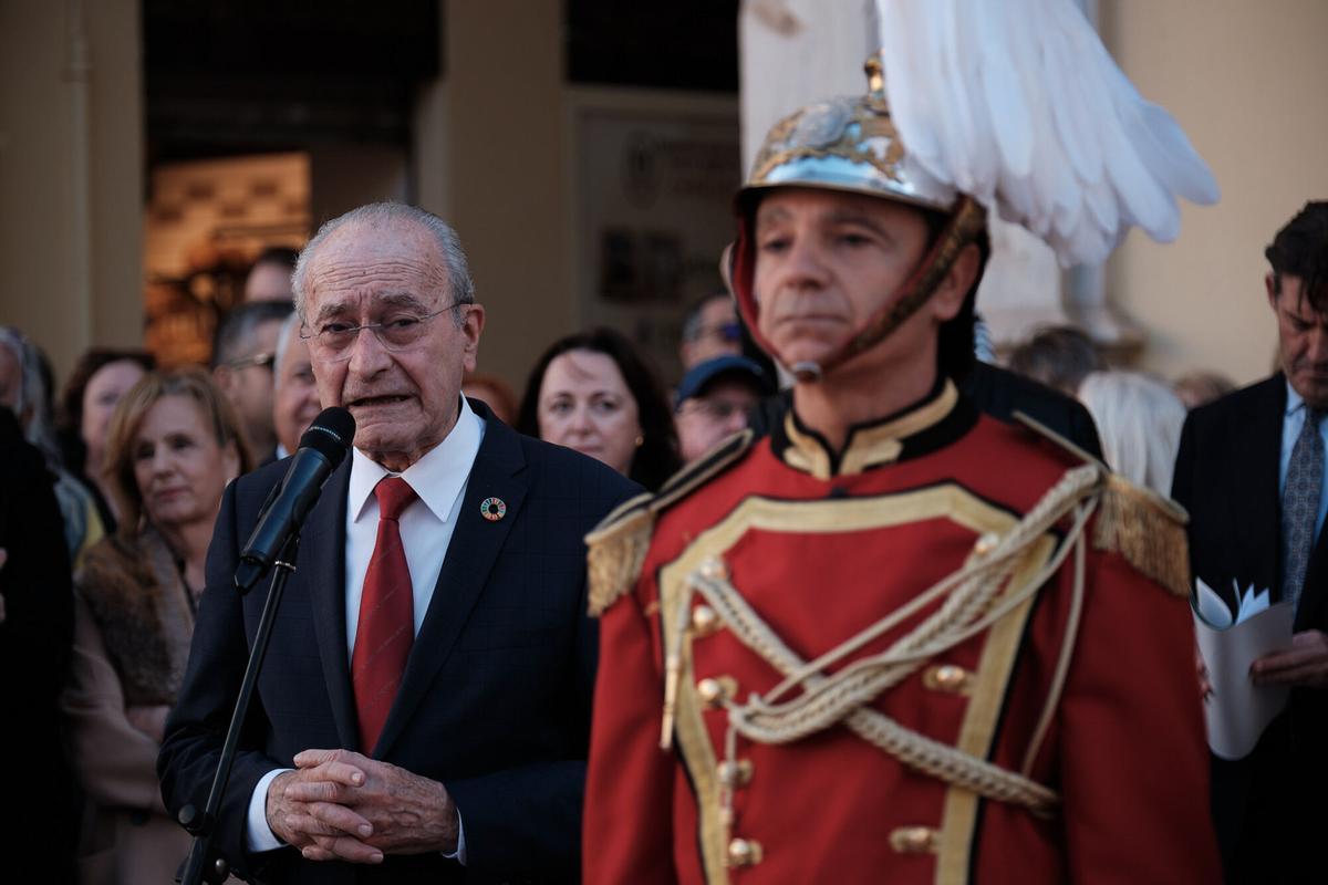 06-12-25, Malaga, plaza de la Constitución. Día de la Constitución España. (Fotografía: Gregorio Marrero).