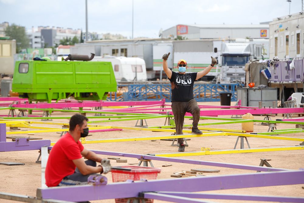 El ‘Arenal Park’ contará con 157 cacharritos, atracciones y barracas para todos los públicos