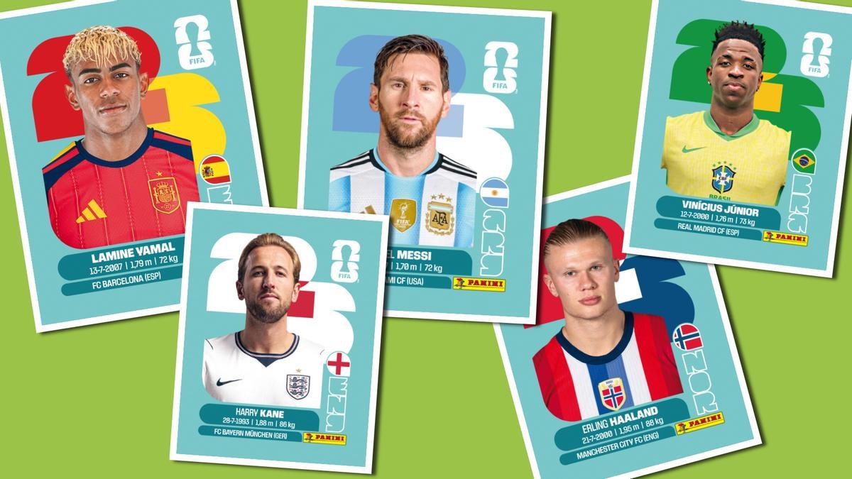 Yamal, Messi, Vinícius, Kane y Haaland