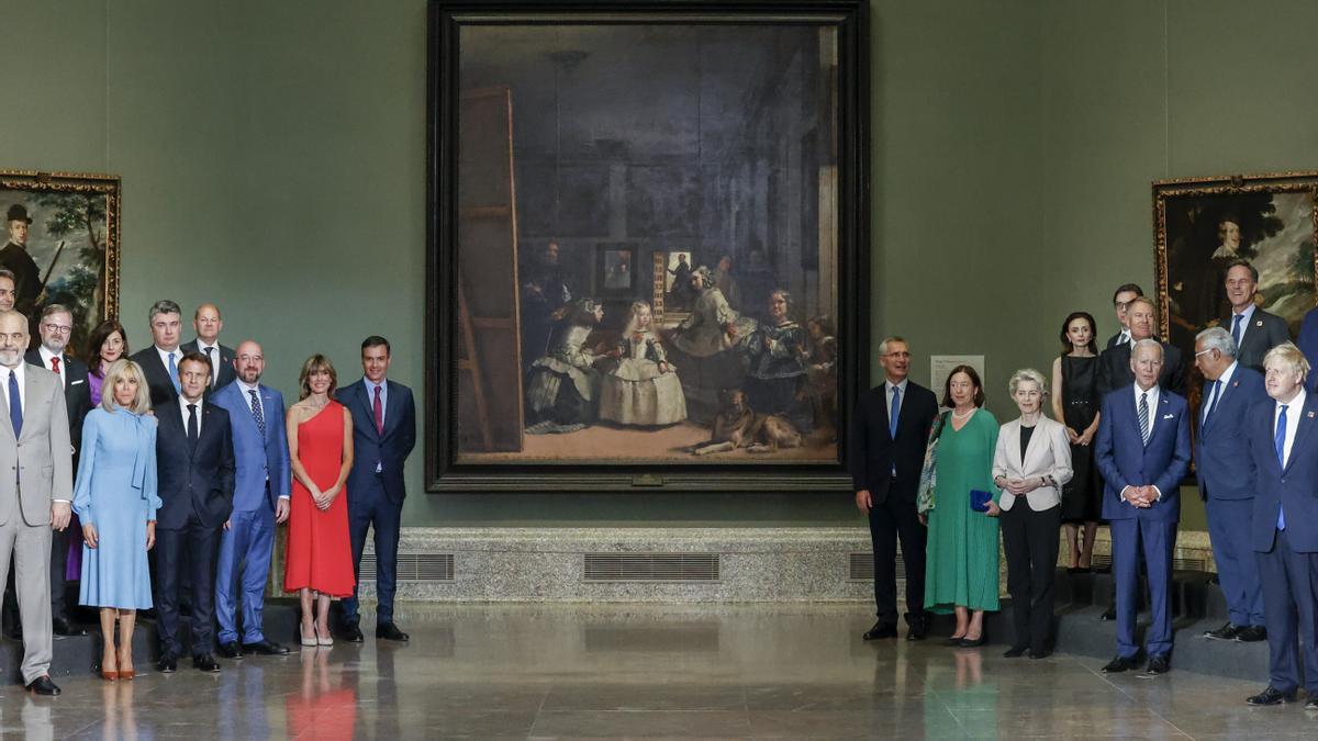 Líderes de la OTAN en el Museo del Prado
