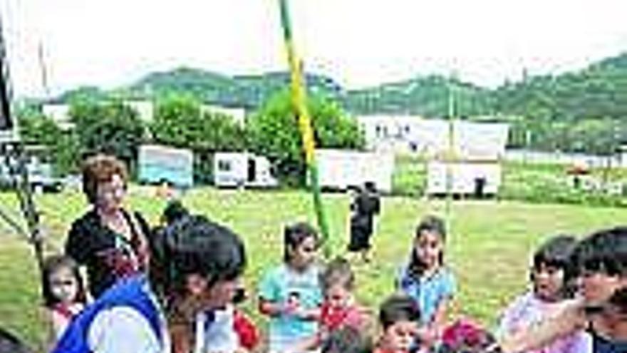 Niños en la fiesta del pasado año.