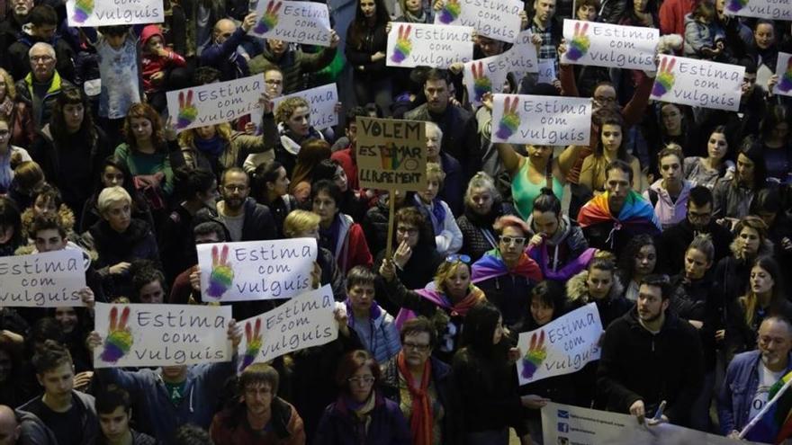El colectivo gay denuncia una normalización de las agresiones