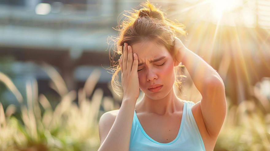 El calor intensifica y aumenta la incidencia del dolor de cabeza en pacientes con migraña crónica