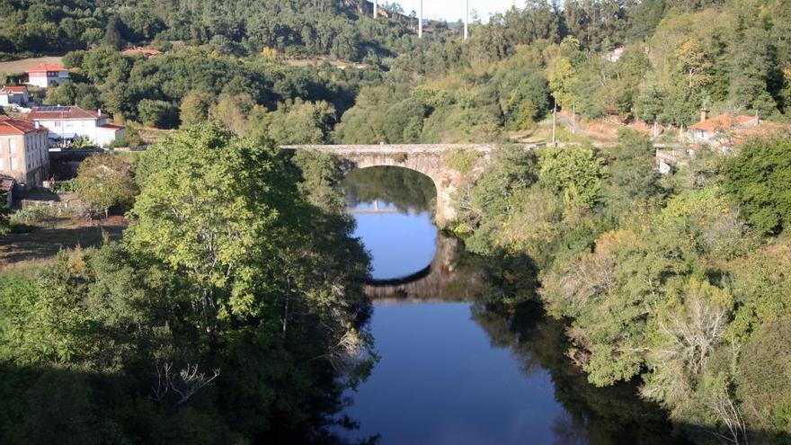 Vista del río Ulla desde Ponte Ulla. // Bernabé / Ana Agra