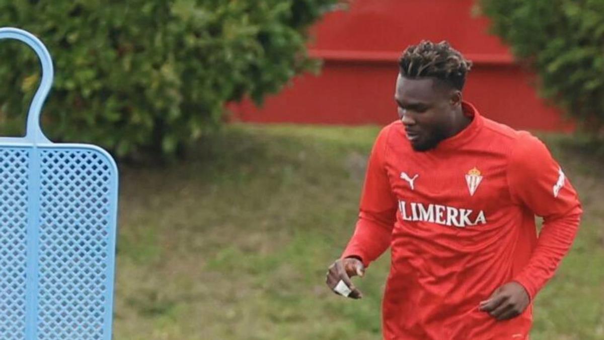 Jordy Caicedo, en Mareo. | ÁNGEL GONZÁLEZ