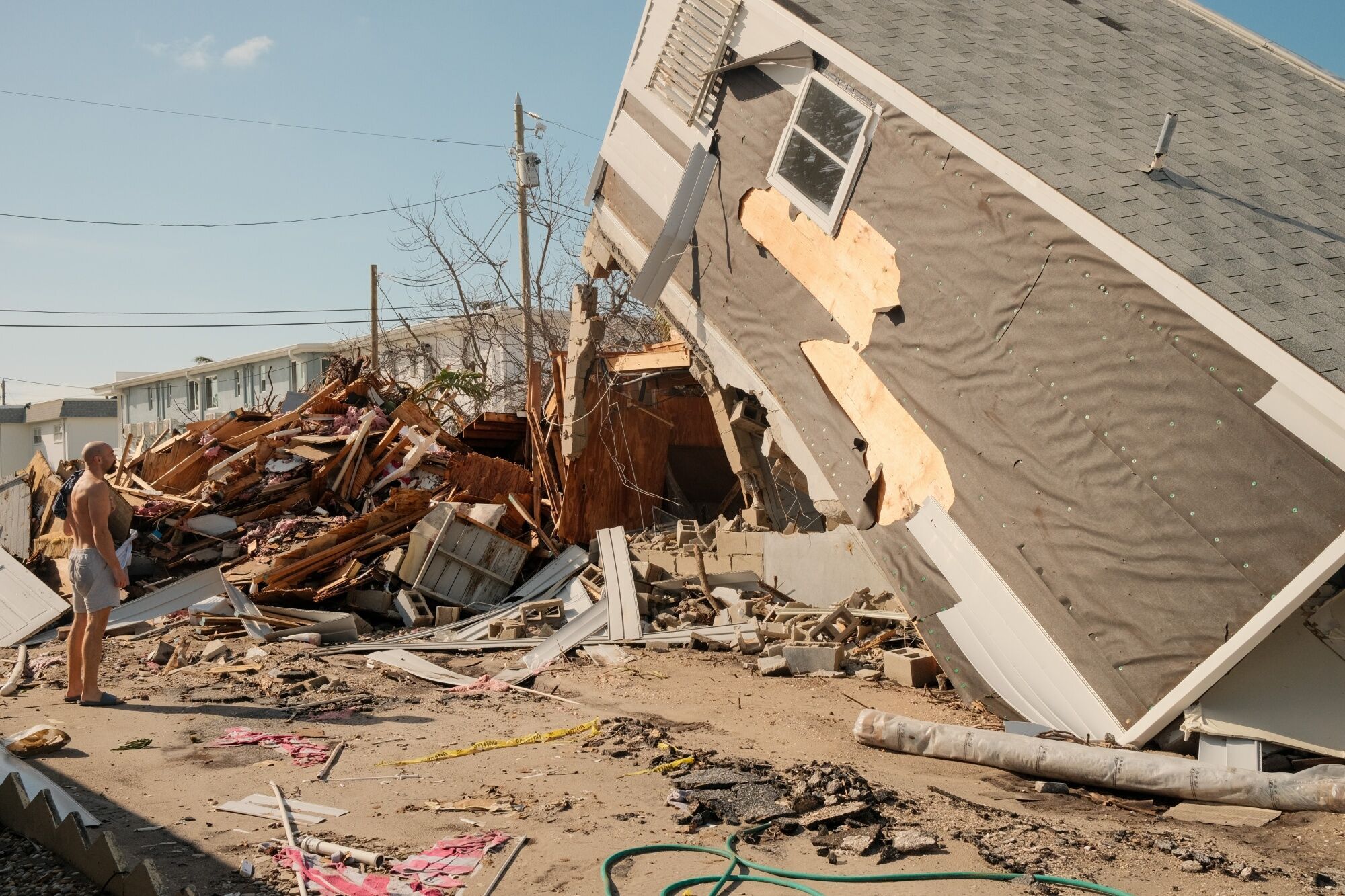Els efectes de l'huracà Milton, en imatges