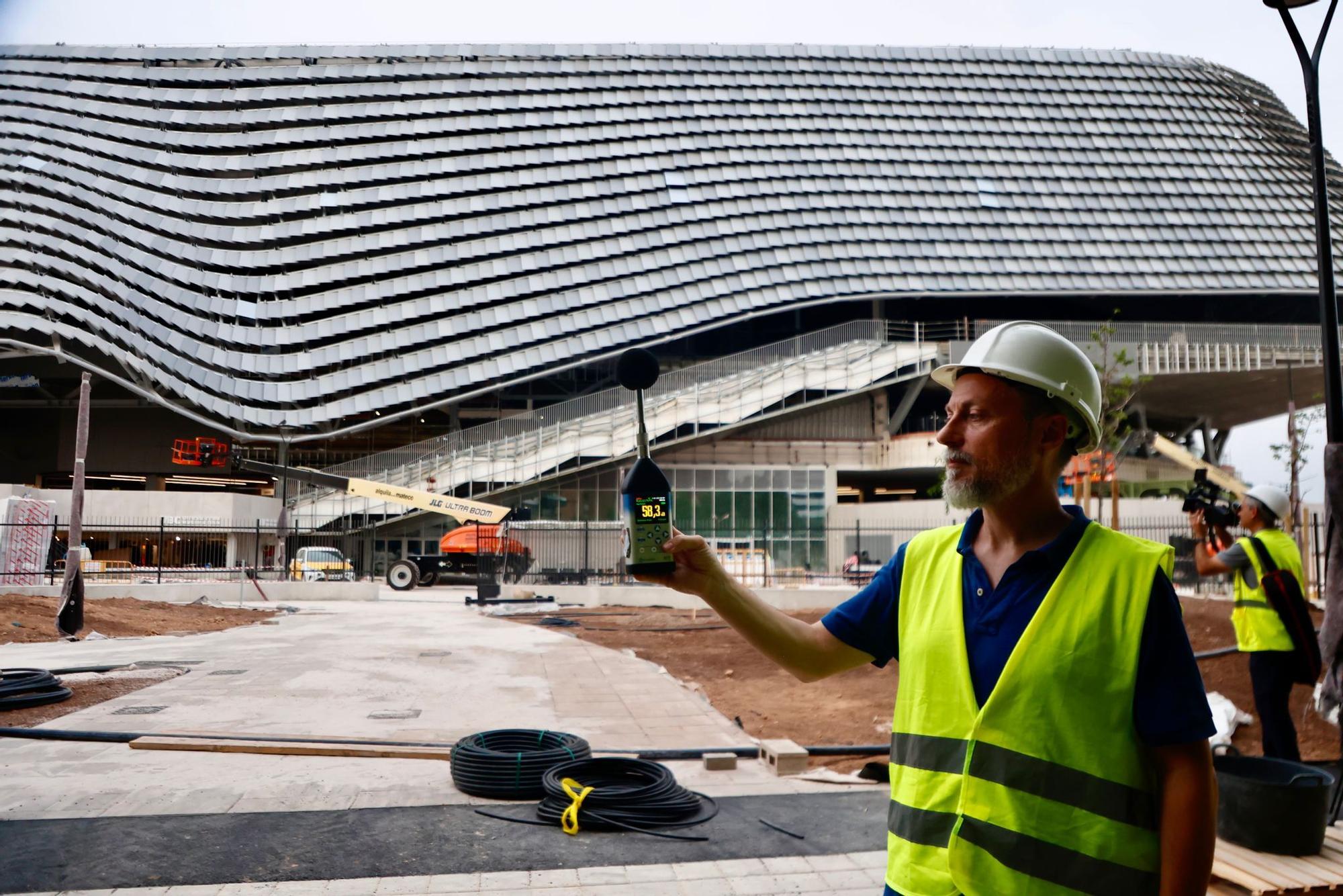 Cada vez más cerca: Primeras pruebas de sonido en el Roig Arena