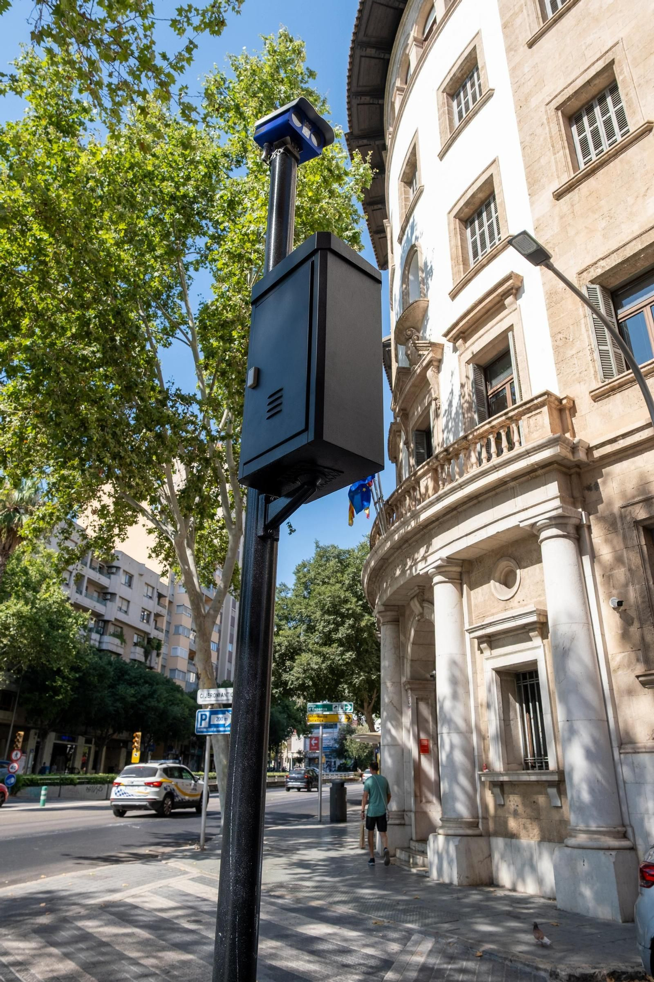 El primer día de la zona de bajas emisiones en algunas calles de Palma