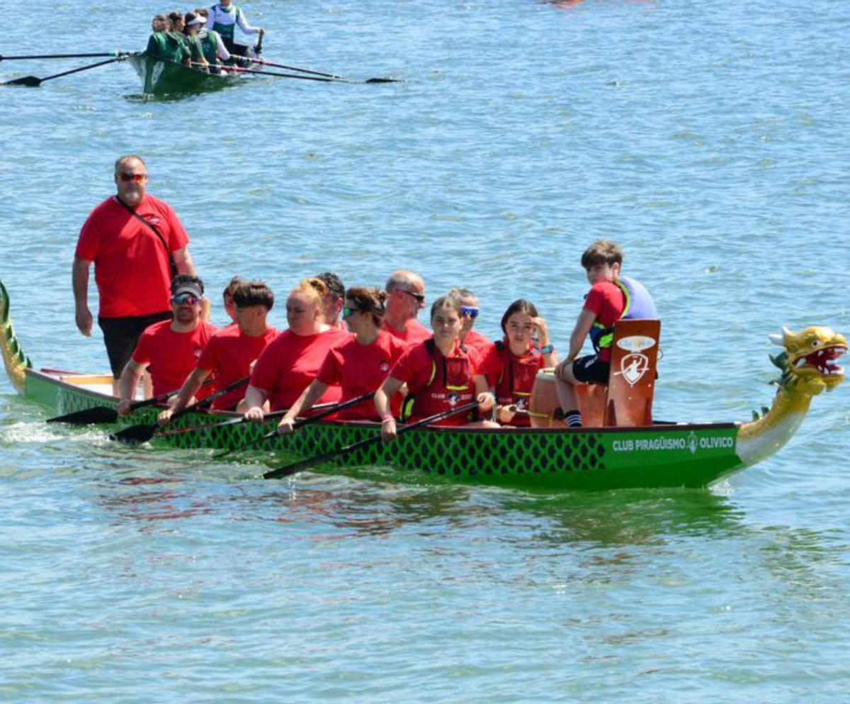 La vistosa embarcación de Dragon Boat. | G.N.