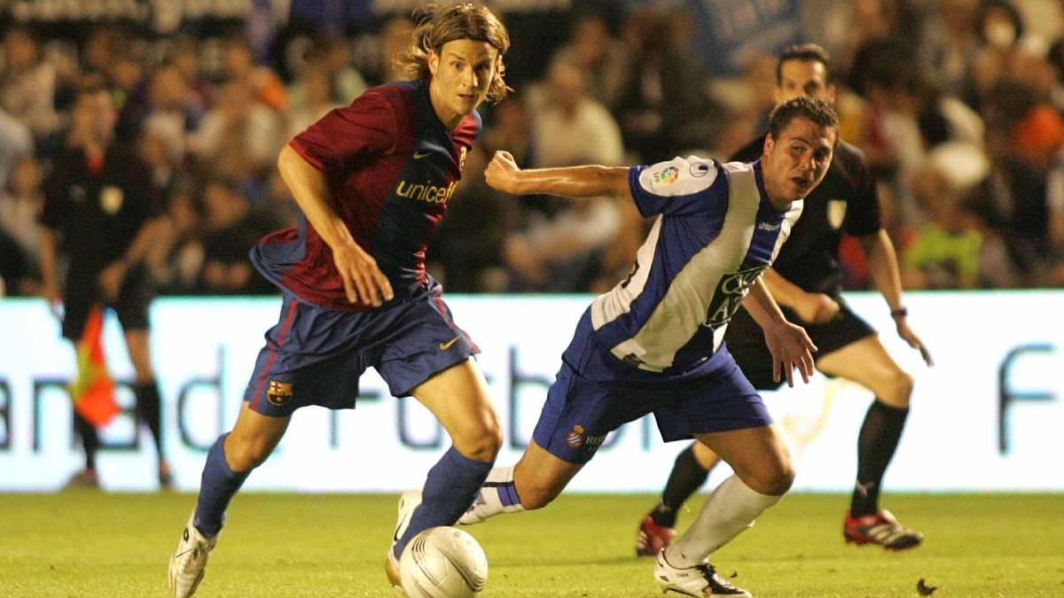 Andrea Orlandi, en una imagen de su época en el Barça