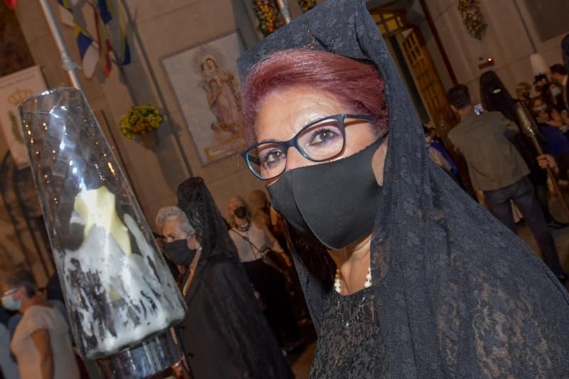 Primera procesión virgen de La Luz tras la pandemia