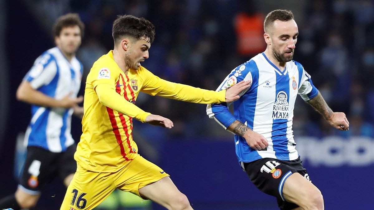 Pedri y Darder fueron los goleadores del primer tiempo