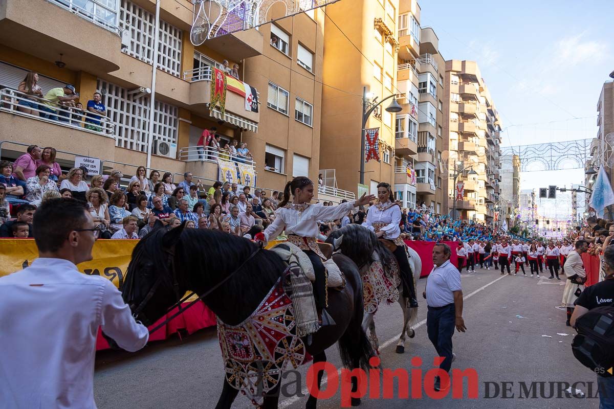 Gran desfile en Caravaca (bando Caballos del Vino)