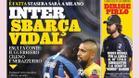 La portada de la Gazzetta donde aparece Arturo Vidal