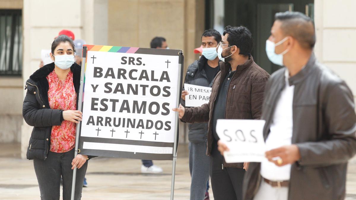 protesta de los hosteleros