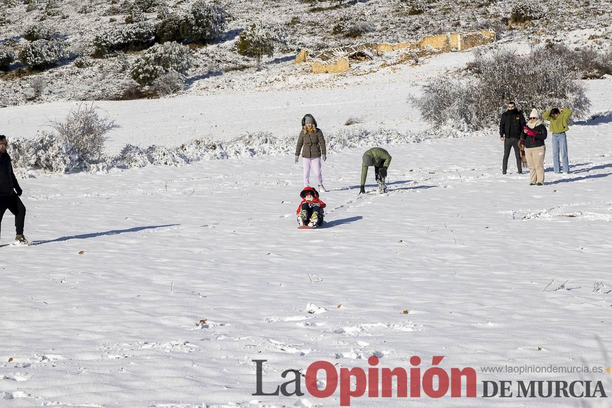 Descubre dónde queda acumulación de nieve en la Región de Murcia