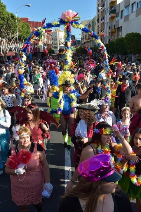 06-04-2019 TELDE. Cabalgata del carnaval de Telde. Fotógrafo: ANDRES CRUZ  | 06/04/2019 | Fotógrafo: Andrés Cruz