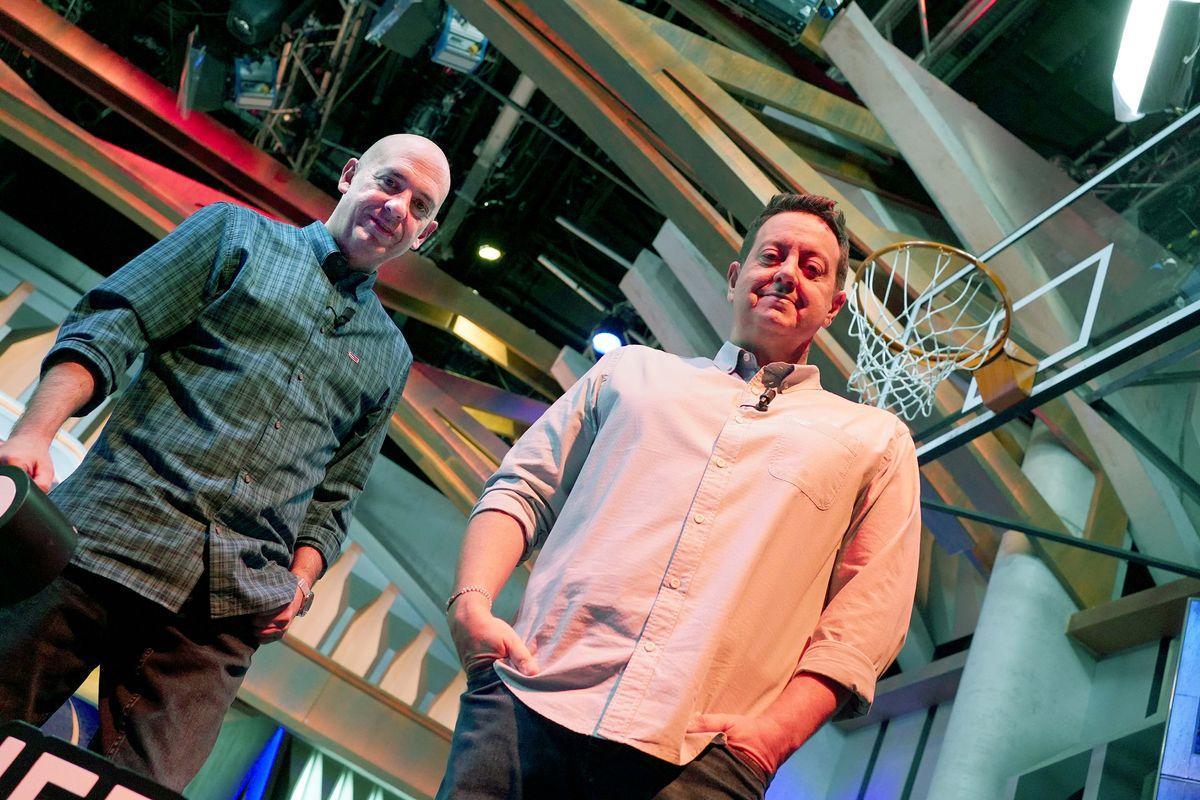 Entrevista a Guille Giménez Y Antoni Daimiel presentadores del programa de la NBA en Movistar+.