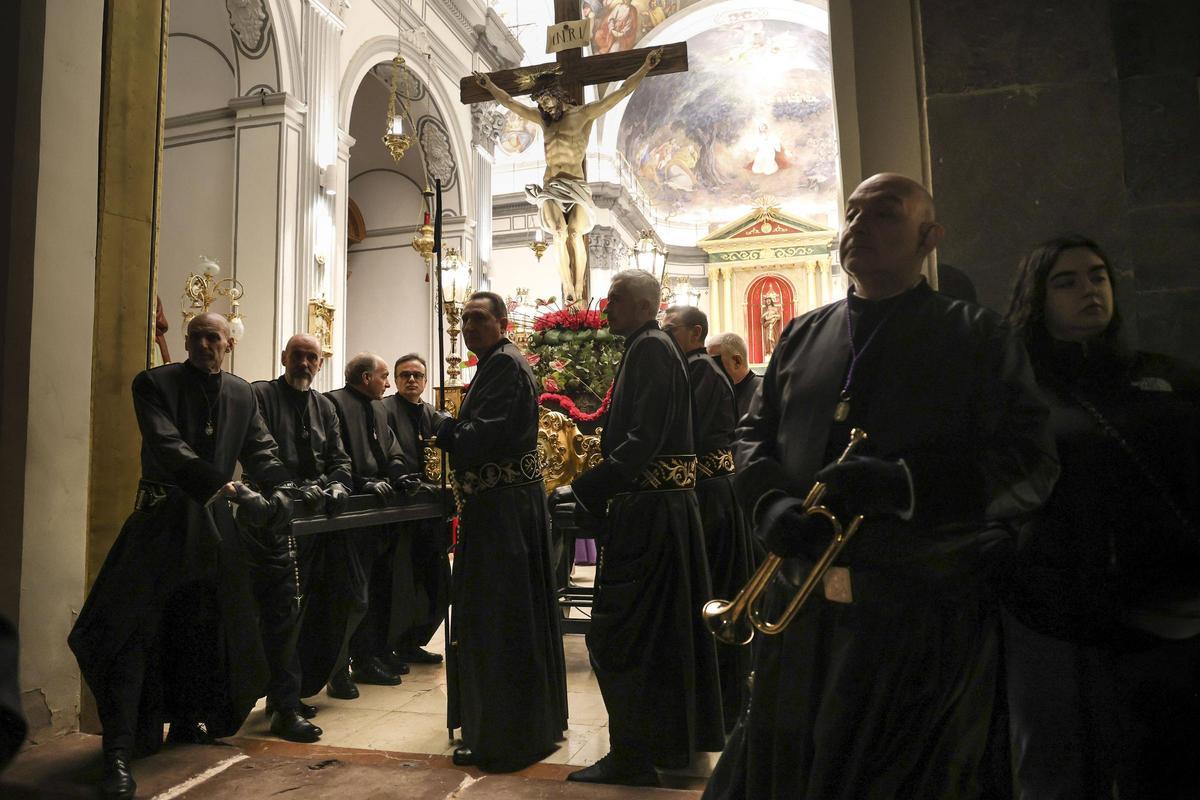 Procesión de la Semana Santa en Sagunt.