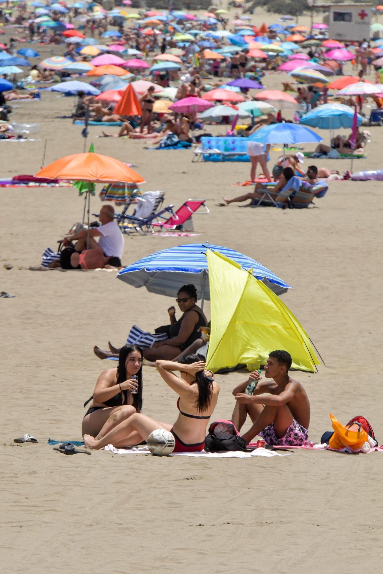 Ola de calor en Gran Canaria (16/07/2021)