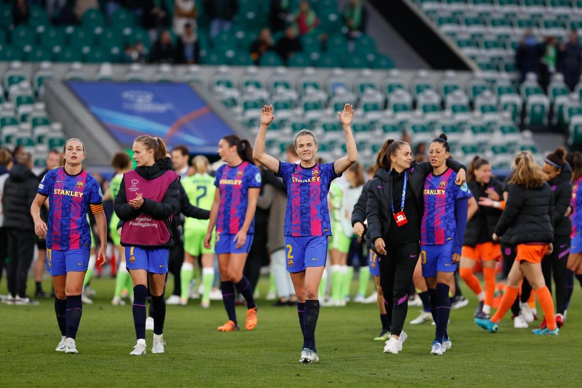 ¡Turín las espera! Así celebró el Barça el pase a la gran final