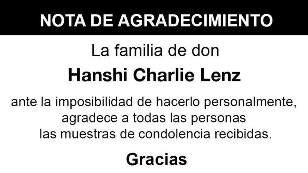 Nota Hanshi Charlie Lenz