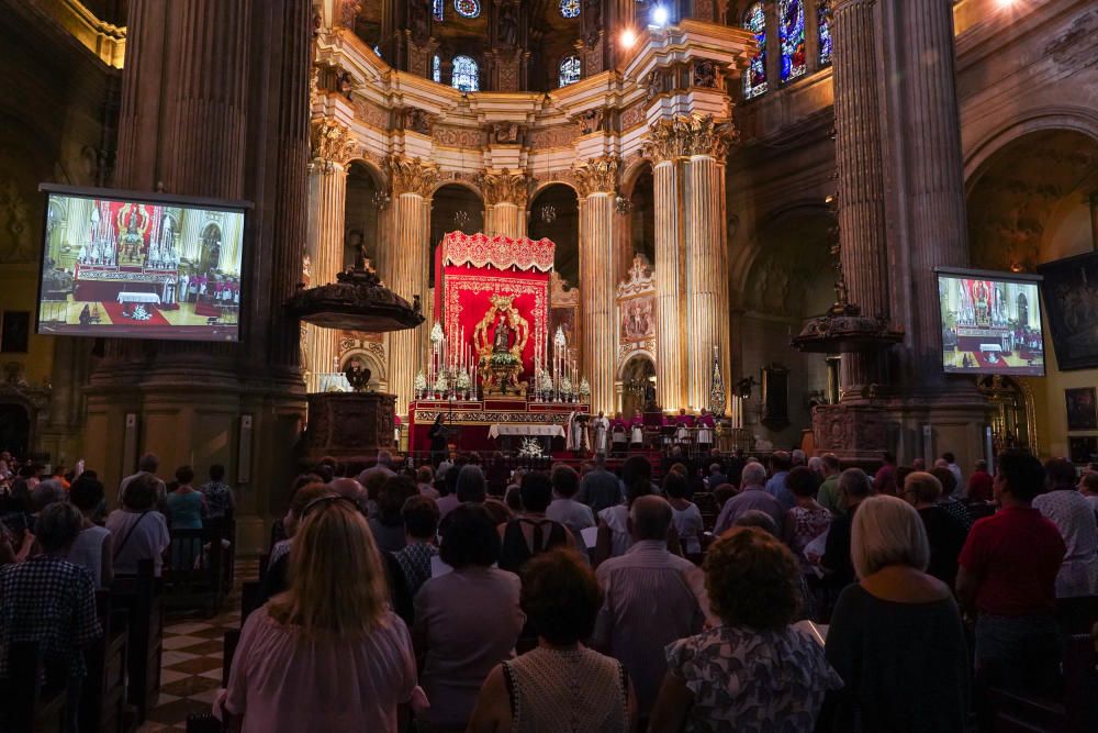 Primer día de la Novena a la Virgen de la Victoria.